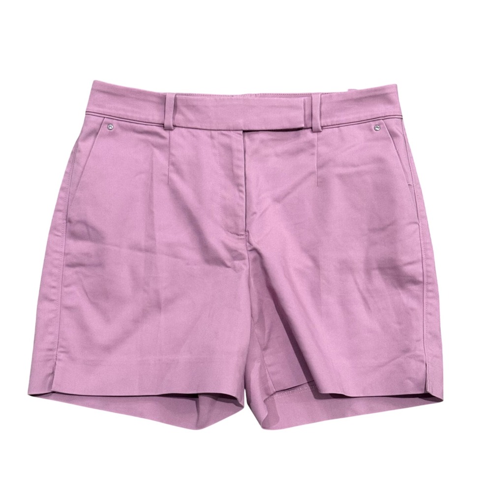White House Black Market The 5 Inch Short Mauve Pink Chino Shorts Womens Size 4